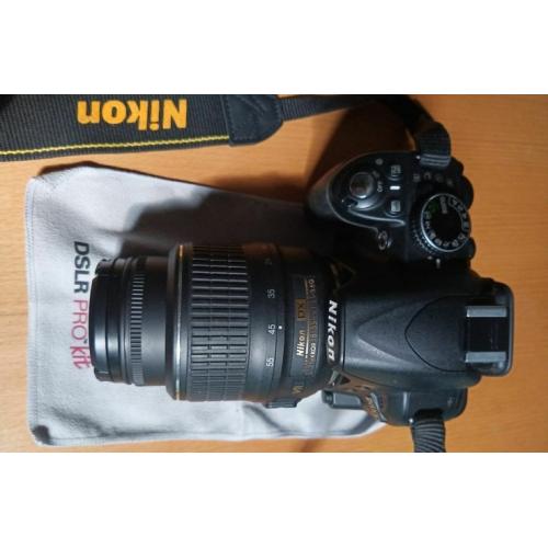 Цифровая фотокамера зеркальная Nikon D3100 kit AF-S DX 18-55mm f,3.5-5.6 G VR (VBA280K001)