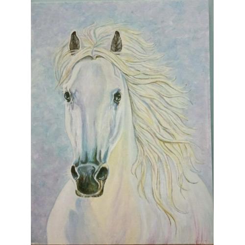 Картина Білий кінь 