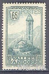 Андорра Франц. 1932 горы пейзаж архитектура 1м * о