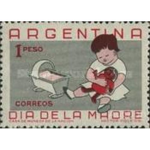 Аргентина 1959 День матери дети медицина игрушки куклы ** о