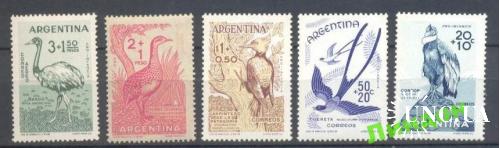 Аргентина 1960 птицы фауна ** о
