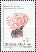 Аргентина 1987 стандарт флора цветы кактусы ** о