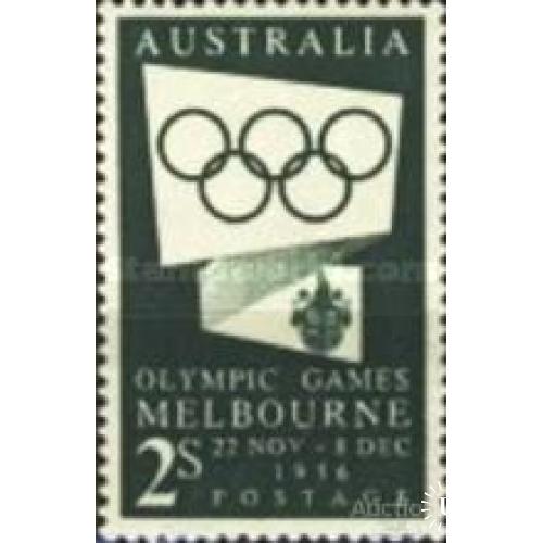 Австралия 1955 спорт олимпиада Мельбурн ** о
