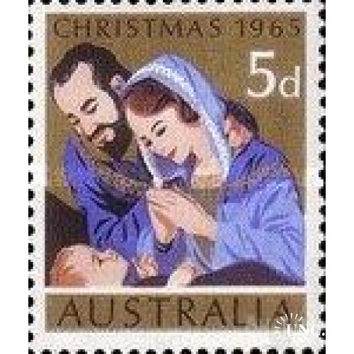 Австралия 1965 Рождество религия искусство ** о