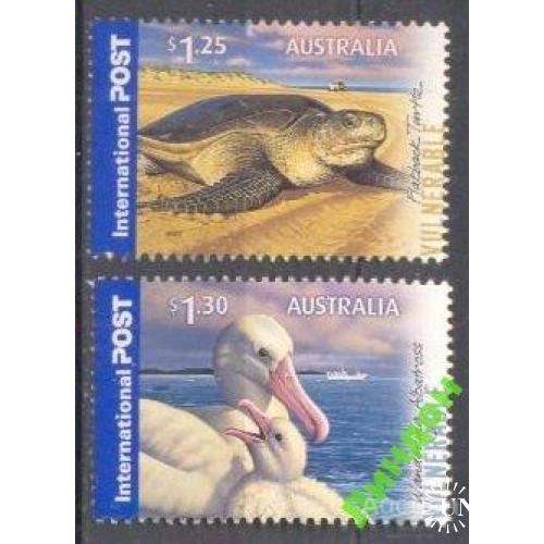 Австралия черепаха птицы морская фауна ** о