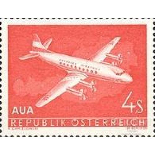 Австрия 1958 авиация самолеты ** м