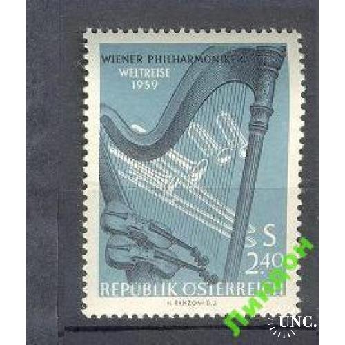 Австрия 1959 музыка филармония Вена ** ом