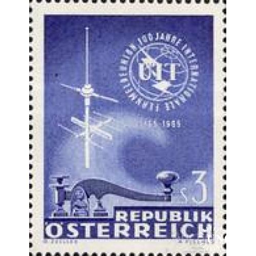 Австрия 1965 связь UIT телеграф телефон почта ** ом