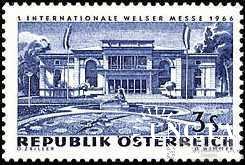 Австрия 1966 торговая ярмарка архитектура ** м
