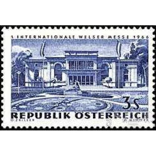 Австрия 1966 торговая ярмарка архитектура ** ом