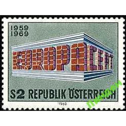 Австрия 1969 Европа Септ архитектура ** ом