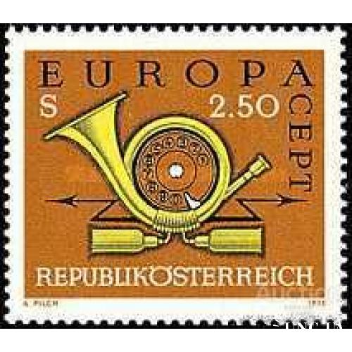Австрия 1973 Европа Септ почта связь герб геральдика ** о