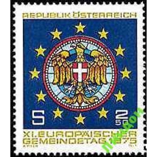 Австрия 1975 европа герб ** ом
