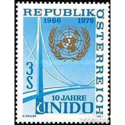 Австрия 1976 ООН UNIDO мост архитектура ** ом