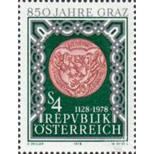 Австрия 1978 850 лет Грац печать герб ** ом