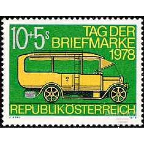 Австрия 1978 неделя письма почта ретро автомобили машины **