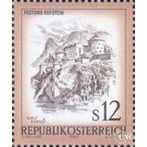 Австрия 1980 стандарт пейзажи Тироль горы архитектура замок ** м
