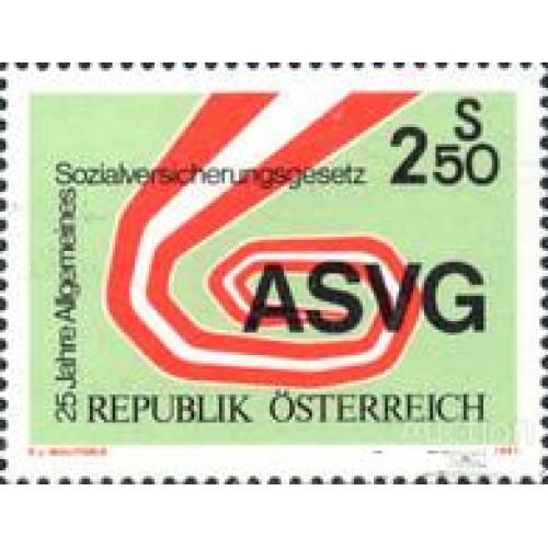 Австрия 1981 ASVG Общий закон о социальном страховании ** ом