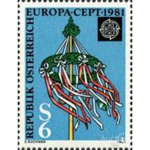 Австрия 1981 Европа Септ фольклор этнос традиции обряды праздники ** ом