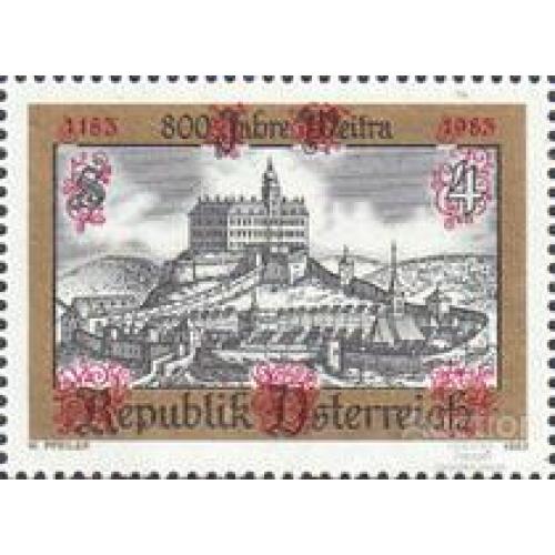 Австрия 1983 800 лет Вейтра архитектура замок ** ом