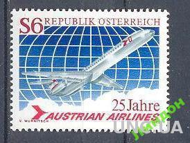 Австрия 1983 авиация самолеты ** мо