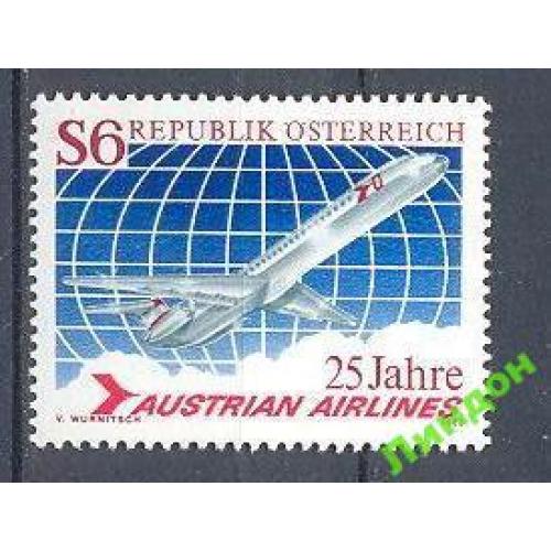 Австрия 1983 авиация самолеты ** ом