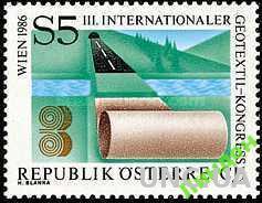 Австрия 1986 геология текстиль лес **