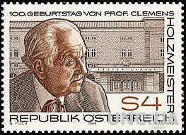 Австрия 1986 Клеменс Хольцмейстер архитектор люди ** о