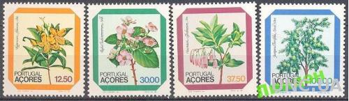 Азоры 1983 флора цветы ** о