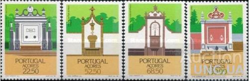 Азоры Португалия 1986 архитектура фонтаны ** о
