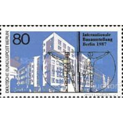 Берлин Германия 1987 строительная выставка архитектура ** ом
