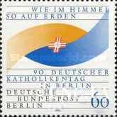 Берлин Германия 1990 католичество религия ** о