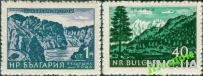 Болгария 1962 авиация почта природа ** о