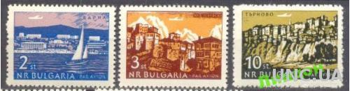 Болгария 1962 туризм архитектура замки авиация почта флот ** о