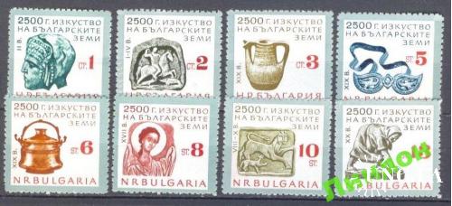 Болгария 1964 посуда религия археология кони ** о