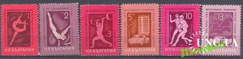 Болгария 1965 спорт автомобили штанга ** о