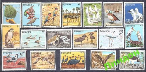 Ботсвана 1982 птицы фауна ** о
