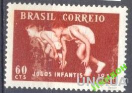 Бразилия 1955 спорт дети л/а **