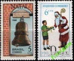 Бразилия 1968 Рождество религия Новый год ** о
