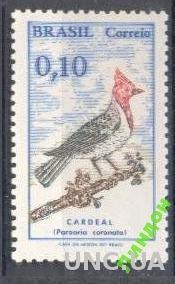 Бразилия 1969 птицы фауна ** о