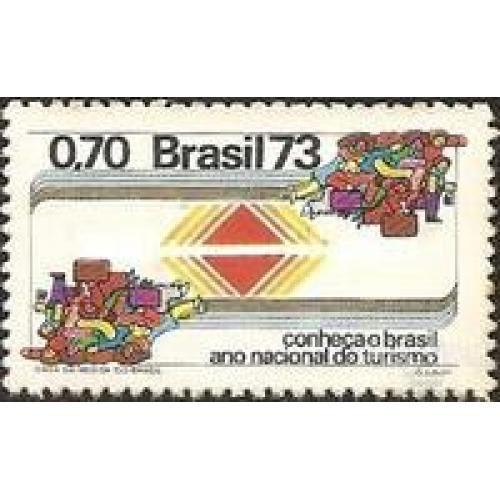 Бразилия 1973 Год туризма * м