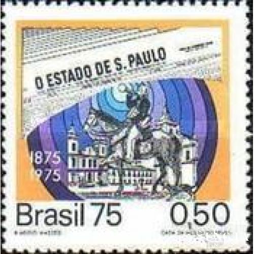Бразилия 1975 газета Сан Паоло пресса кони архитектура ** м