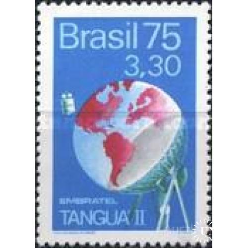 Бразилия 1975 телекоммуникации связь спутник космос радио * м