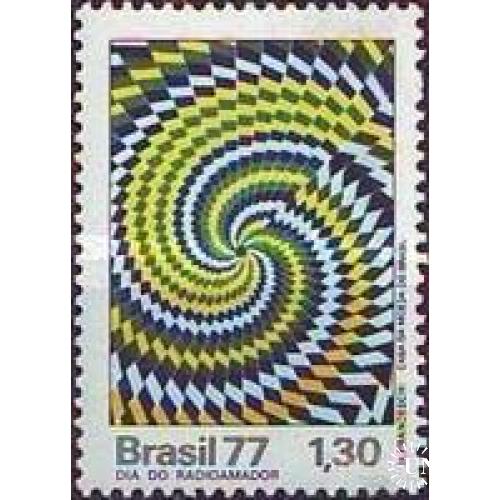 Бразилия 1977 День радио связь ** м