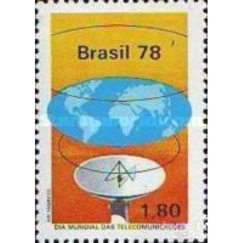 Бразилия 1978 День коммуникации связь космос ** м