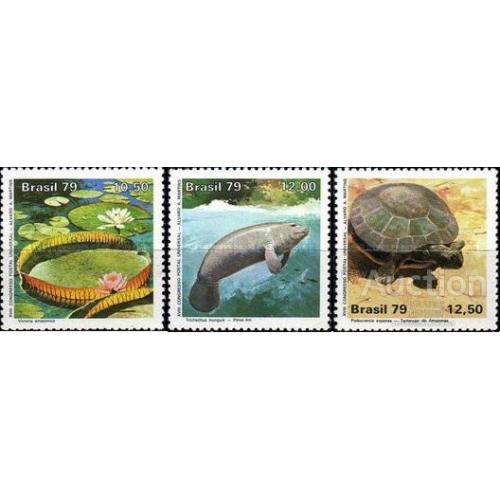 Бразилия 1979 морская фауна черепахи флора ** м