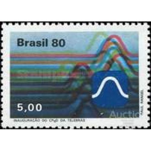 Бразилия 1980 телекоммуникации связь ** м