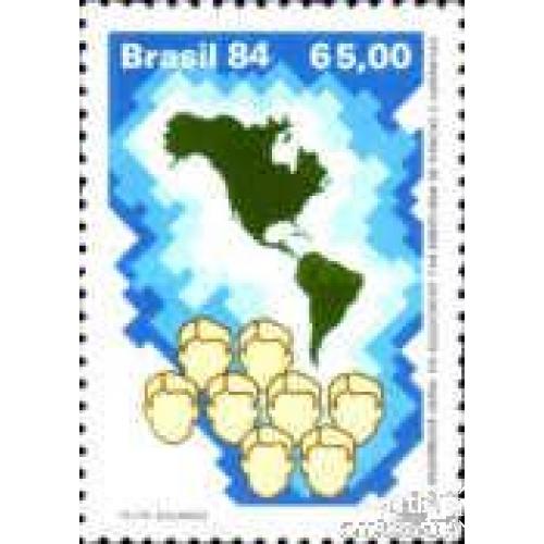 Бразилия 1984 Панамериканская Ассоциация Поручителей PASA карта ** м