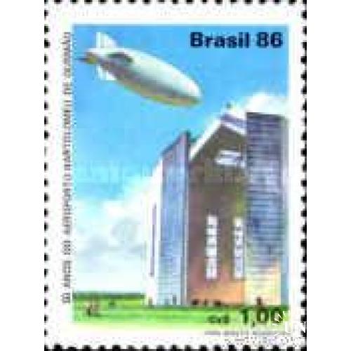 Бразилия 1986 дирижабли авиация ** м