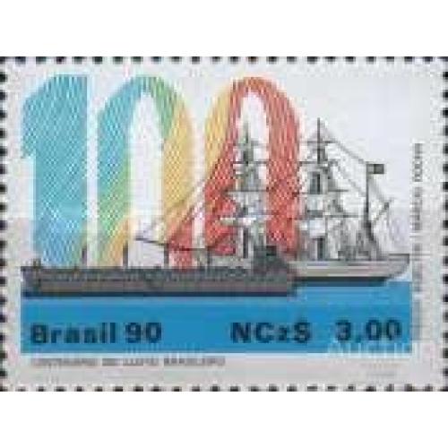 Бразилия 1990 корабли флот парусники ** м